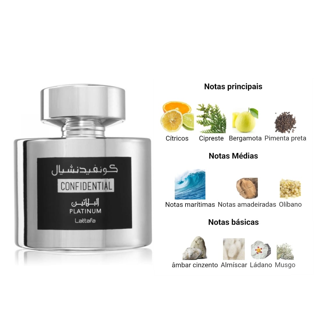Perfume Confidential Platinum by Lattafa