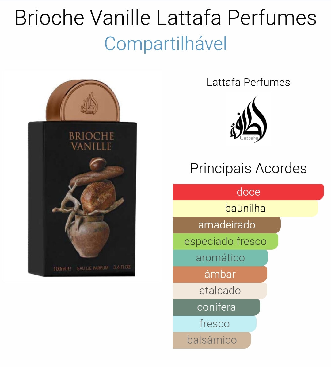 Perfume Brioche Vanille by Lattafa