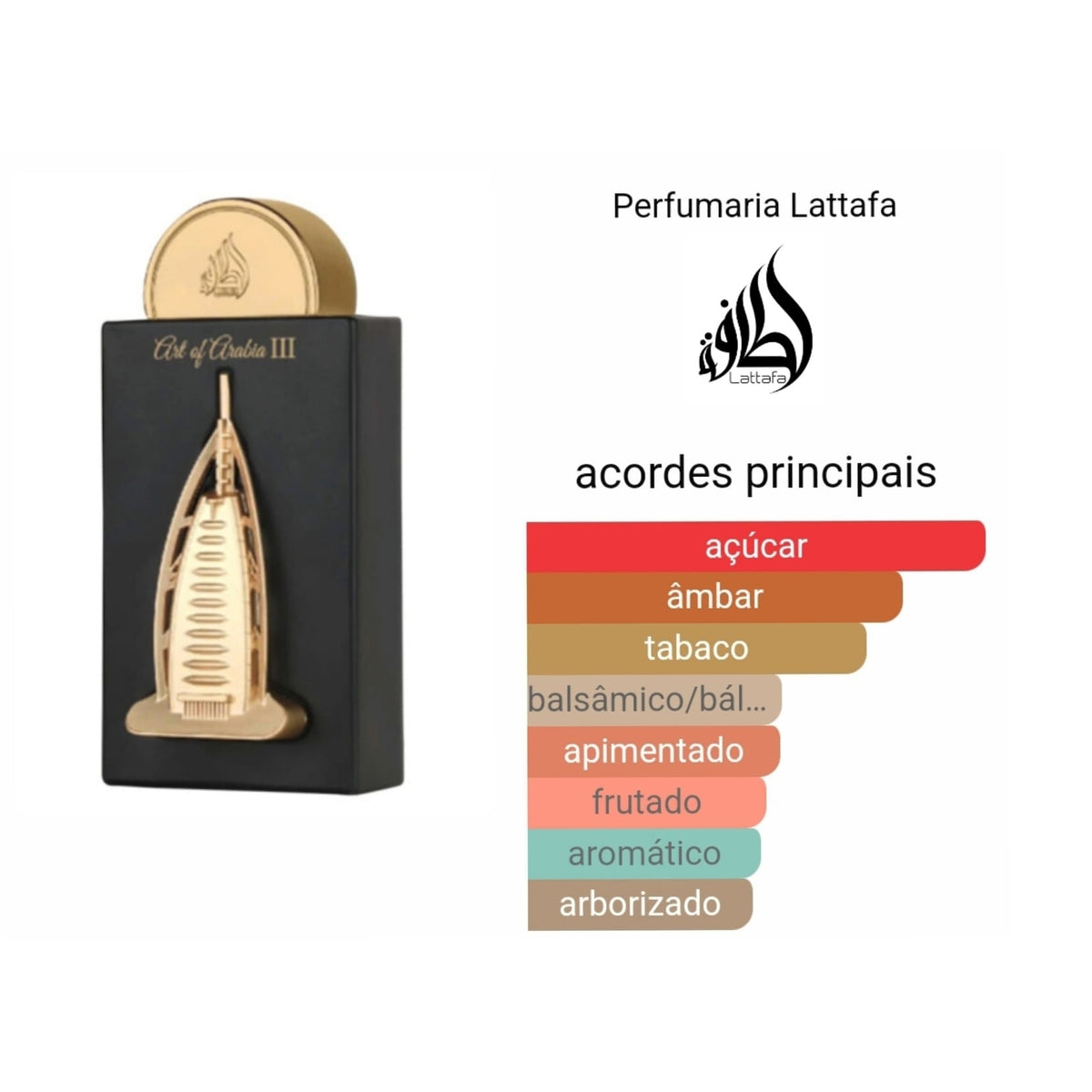 Perfume Art of Arabia III by Lattafa
