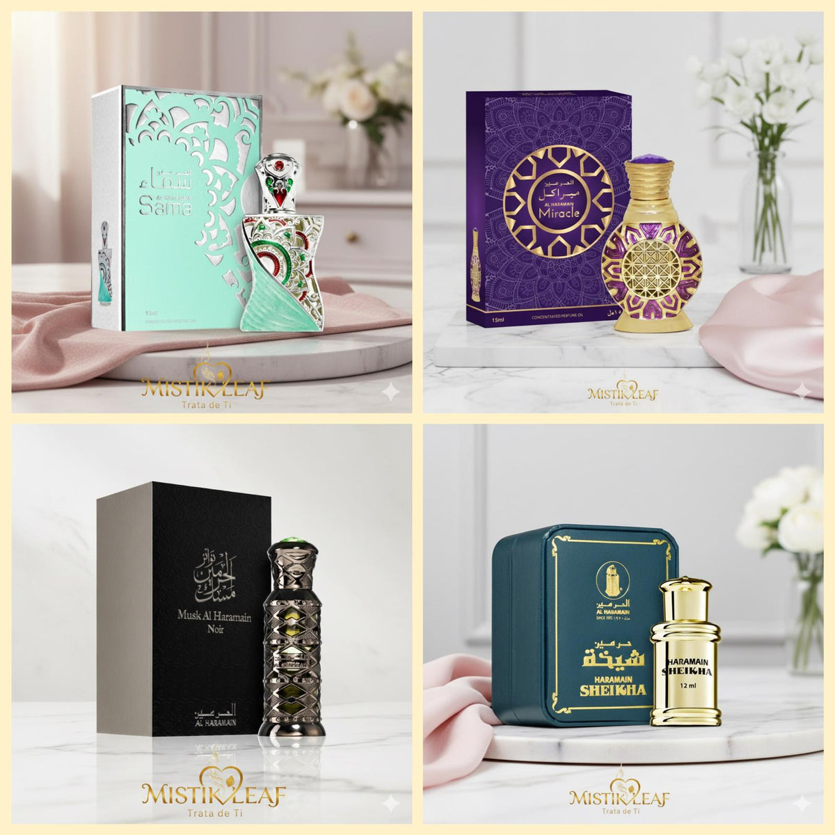 Pack Miracle - Decants de Perfume em Óleo Concentrado